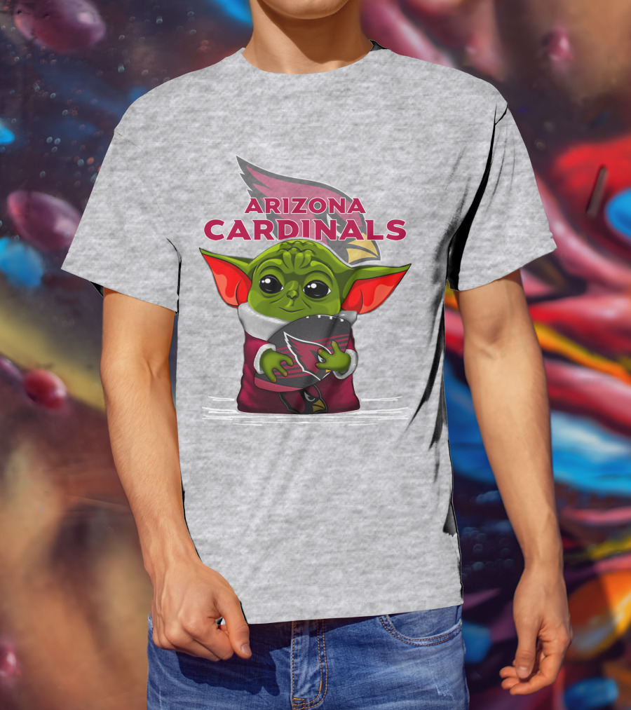 Arizona Cardinals Yoda Football Fan T-Shirt