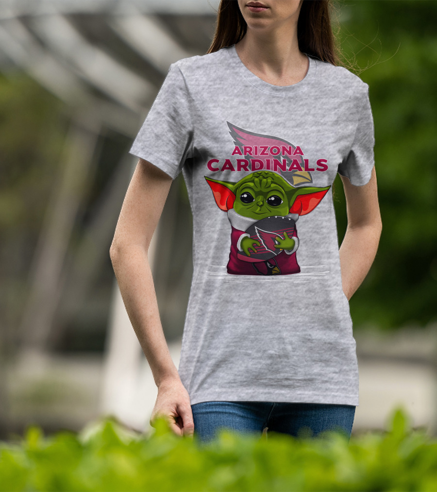 Arizona Cardinals Yoda Football Fan T-Shirt
