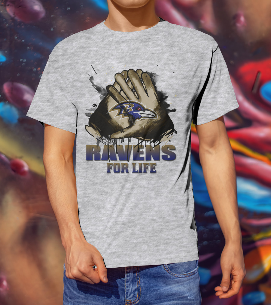 Ravens For Life Baltimore 28 T-Shirt