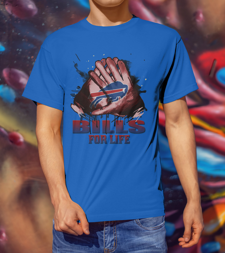 Buffalo Bills For Life Fan Spirit T-Shirt