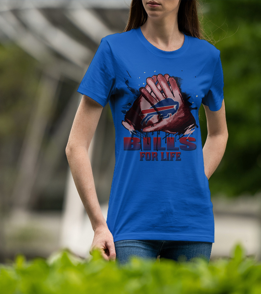Buffalo Bills For Life Fan Spirit T-Shirt