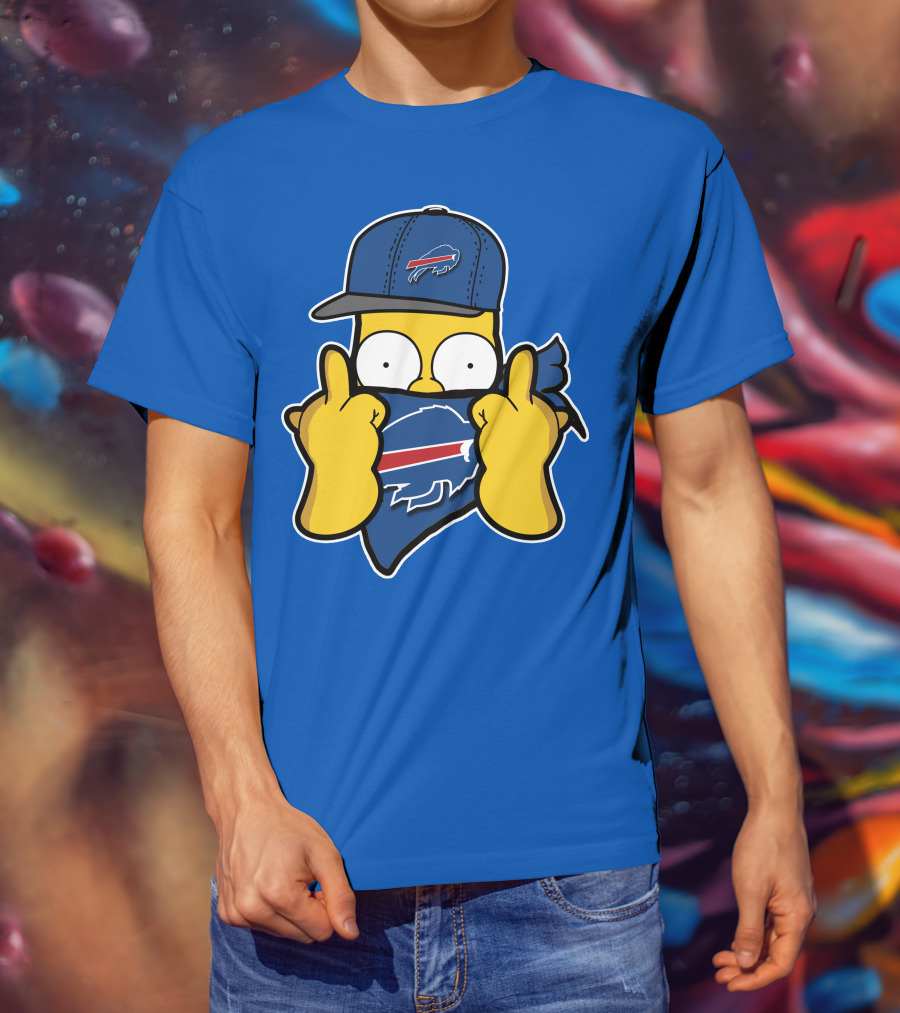 Buffalo Bills Homer Simpson T-Shirt