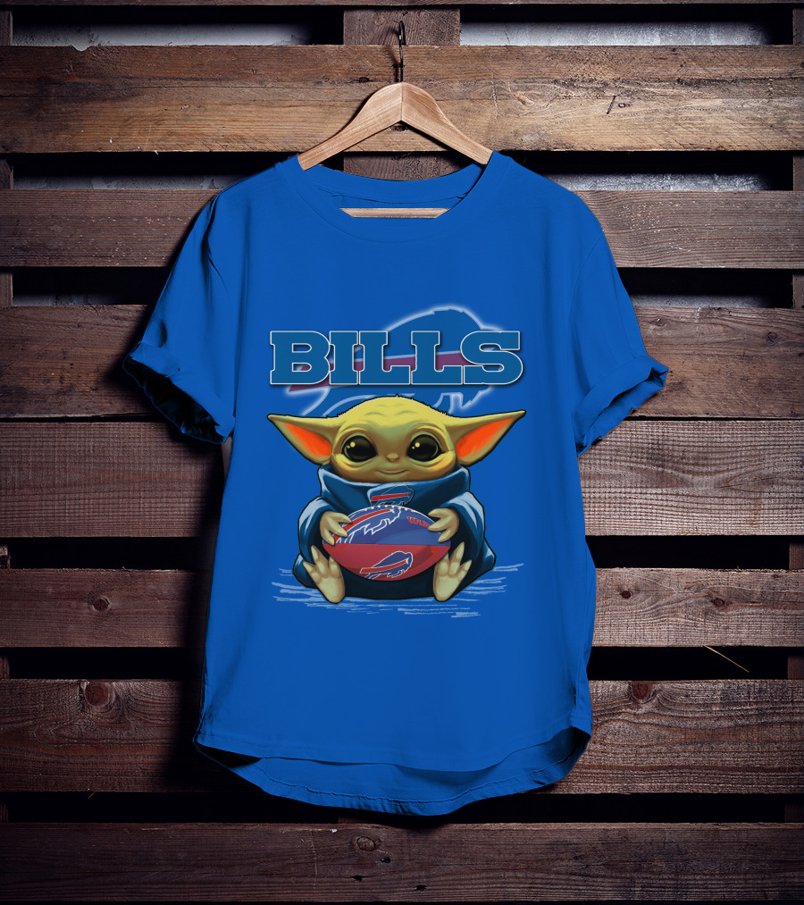 Buffalo Bills Yoda Football T-Shirt