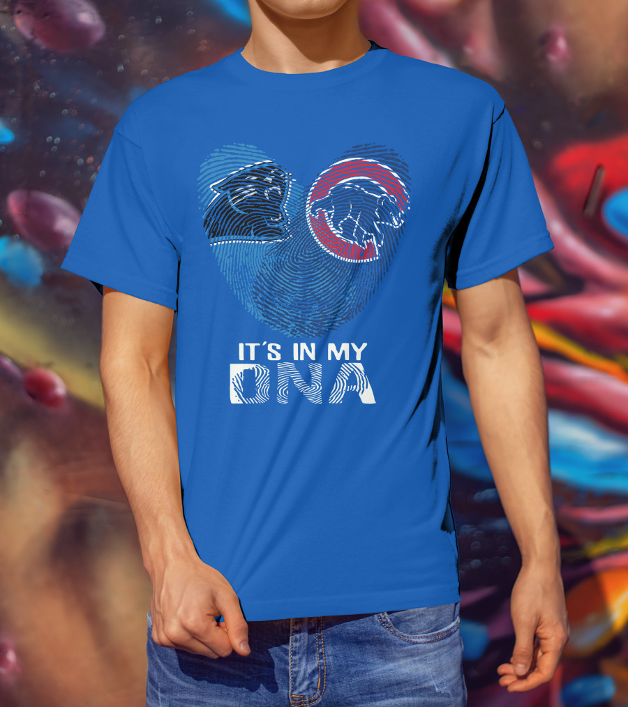 Carolina Panthers Buffalo Bills It's In My Dna T-Shirt