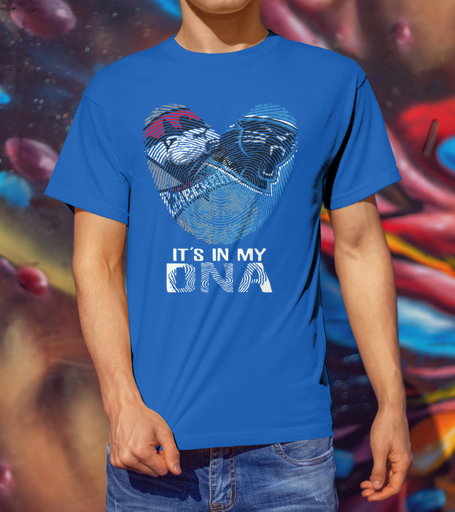 Carolina Panthers Dna Heartprint T-Shirt