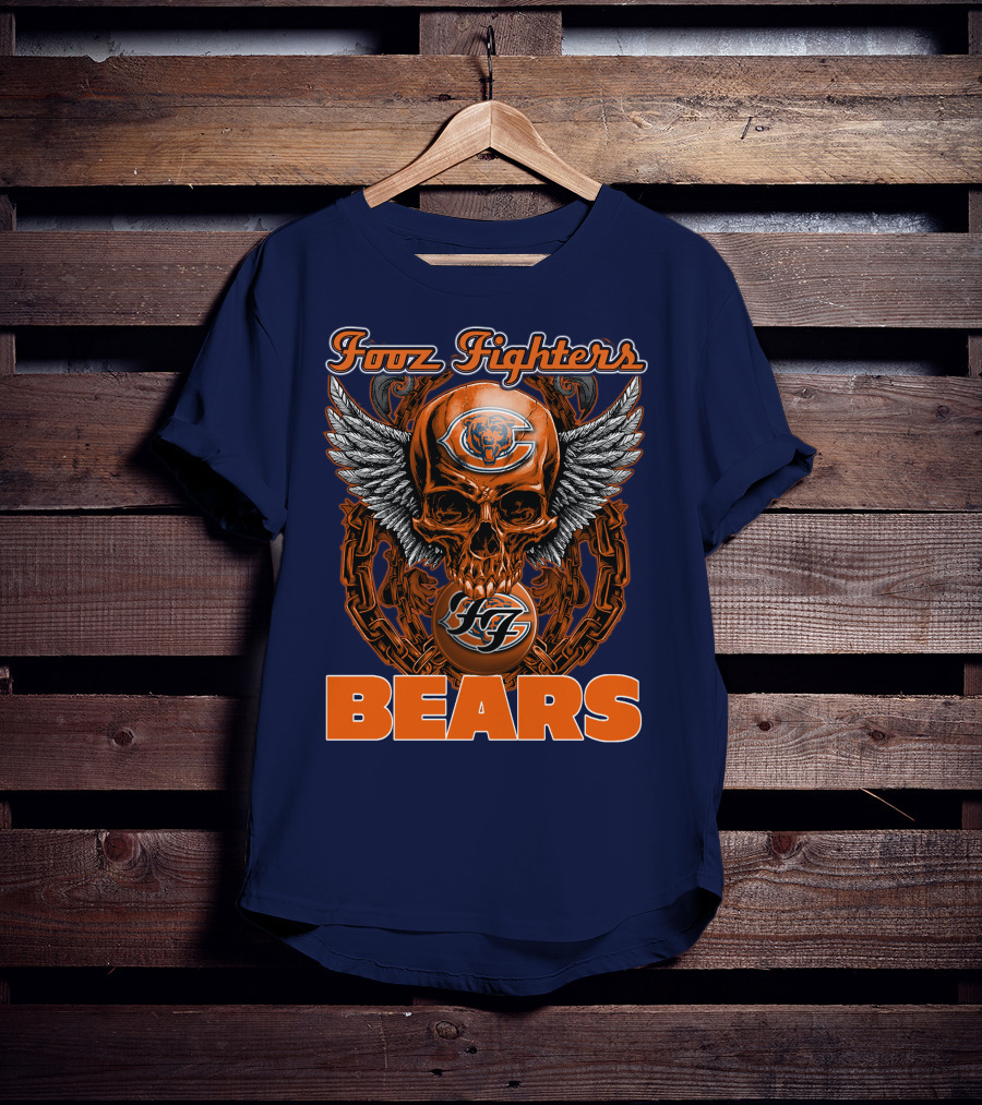 Fooz Fighters Chicago Bears T-Shirt