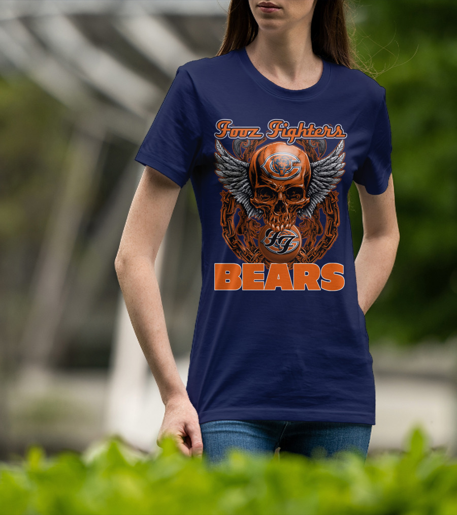 Fooz Fighters Chicago Bears T-Shirt