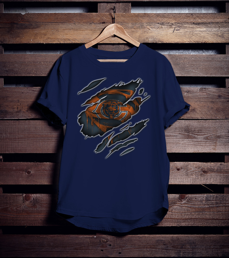 Chicago Bears Claw Mark T-Shirt