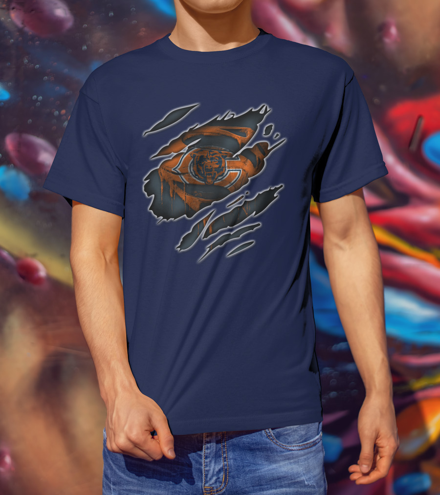 Chicago Bears Claw Mark T-Shirt