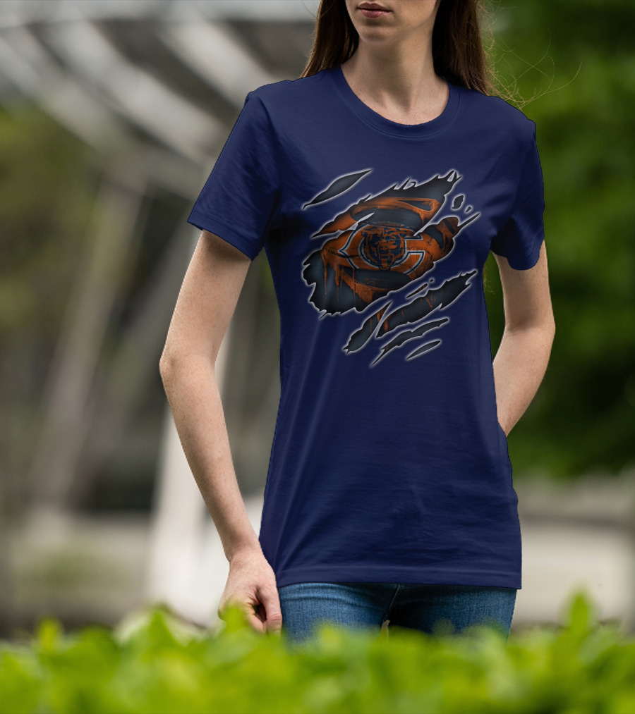 Chicago Bears Claw Mark T-Shirt