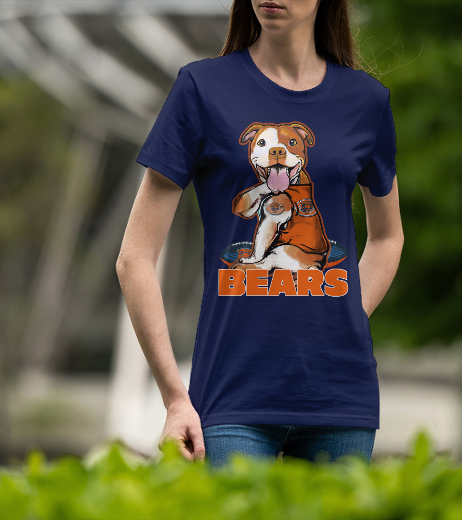 Pittbull Bears Football Chicago T-Shirt