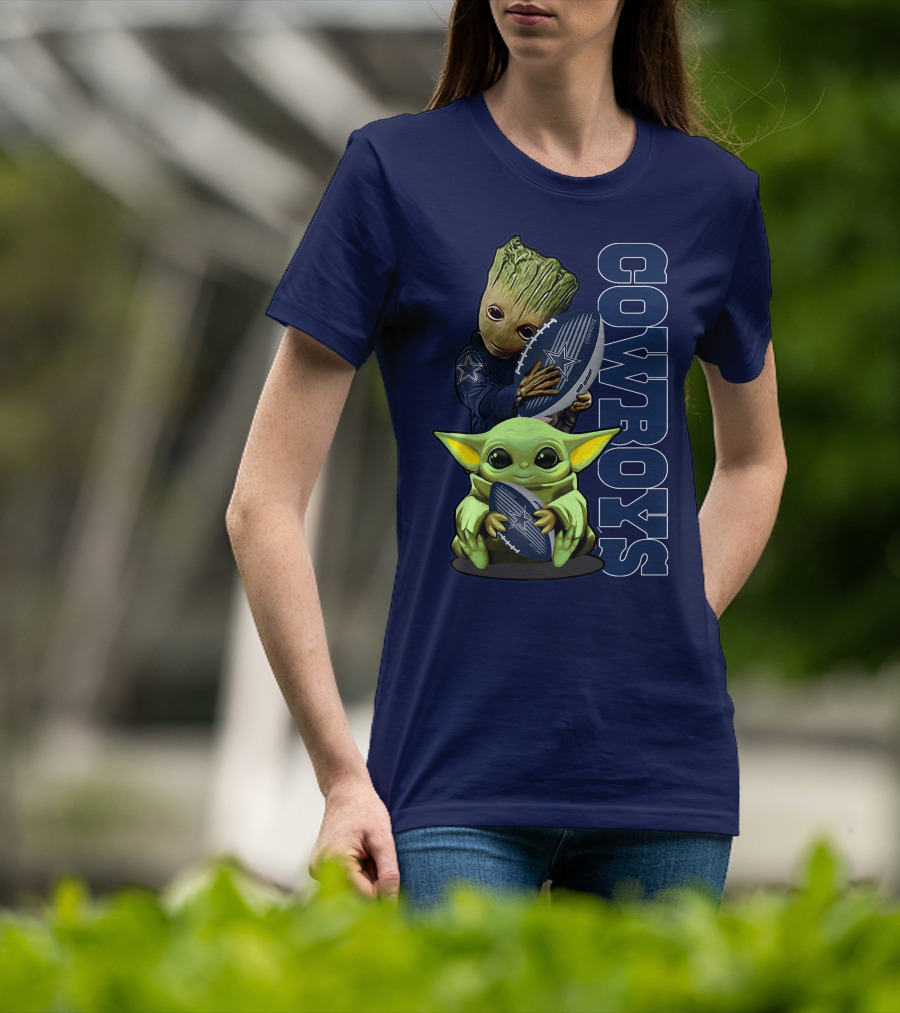 Grzd DALLAS COWBOYS COWBOYS Football Character T-Shirt