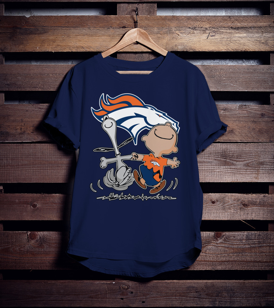 Denver Broncos Dancing Characters T-Shirt