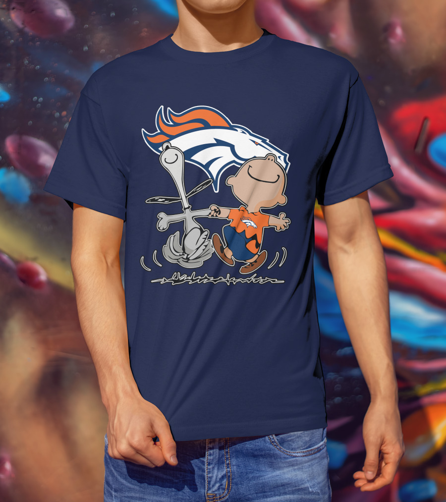 Denver Broncos Dancing Characters T-Shirt