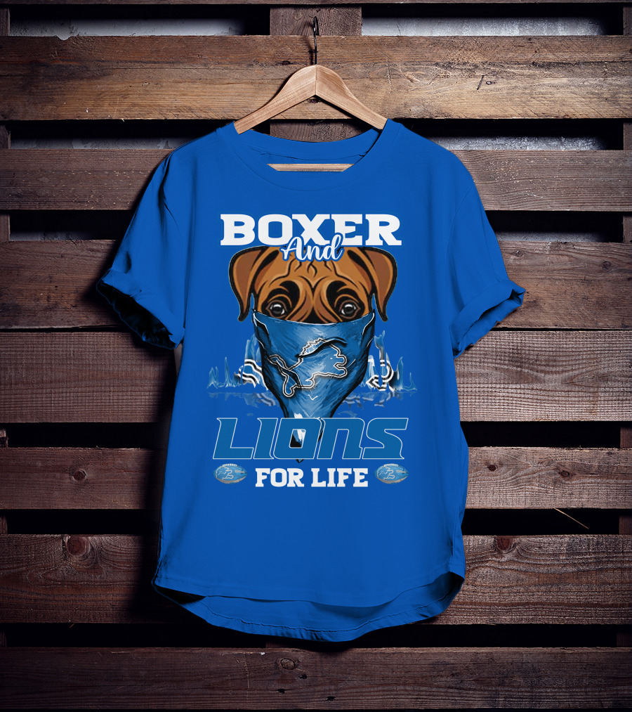 Boxer And Lions For Life T-Shirt