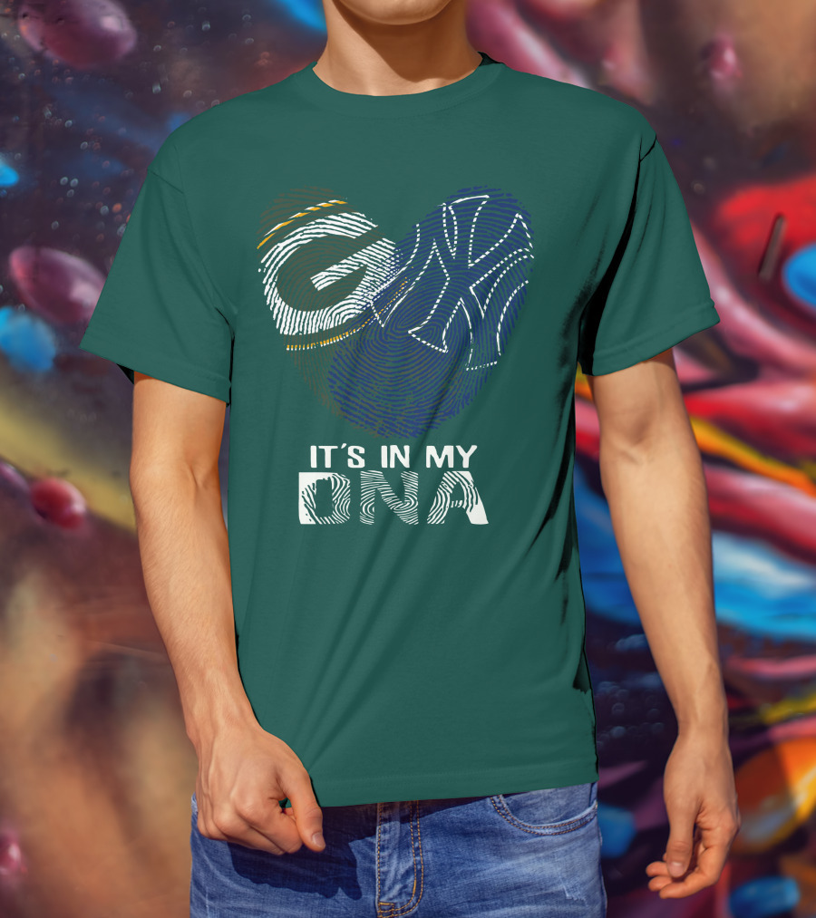 Green Bay Packers 40 It's In My Dna T-Shirt