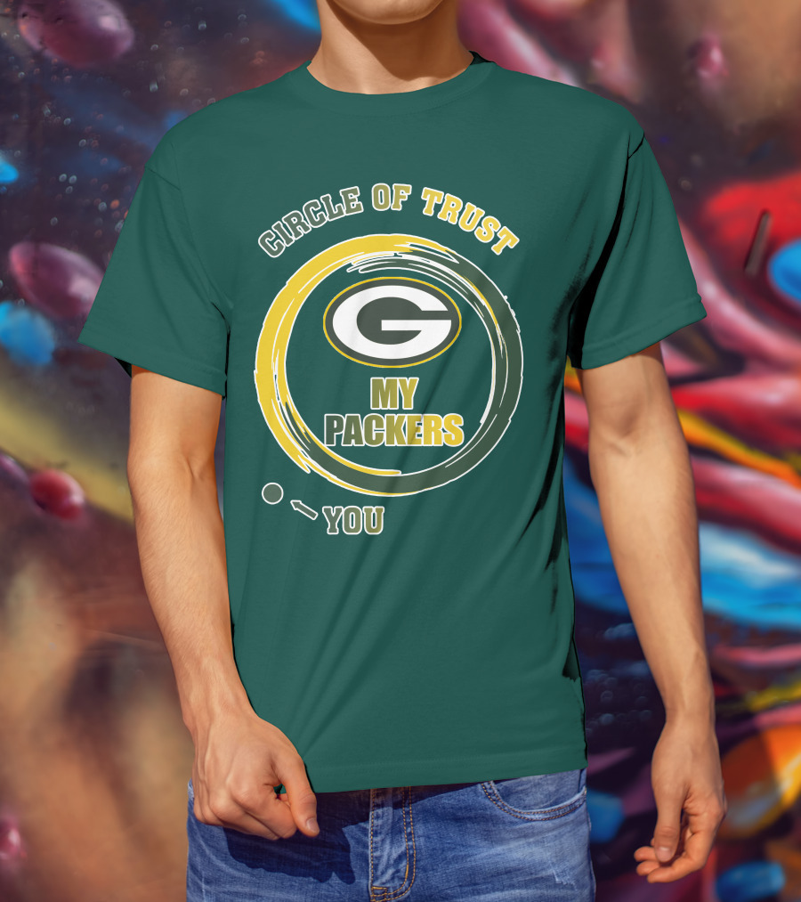 Circle Of Trust My Packers Green Bay Packers T-Shirt