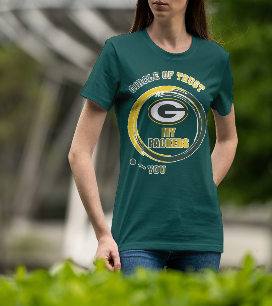 Circle Of Trust My Packers Green Bay Packers T-Shirt