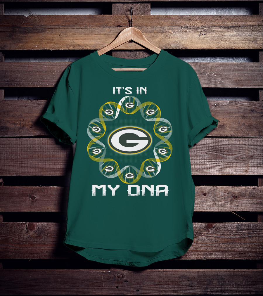 It's In My Dna Green Bay Packers T-Shirt