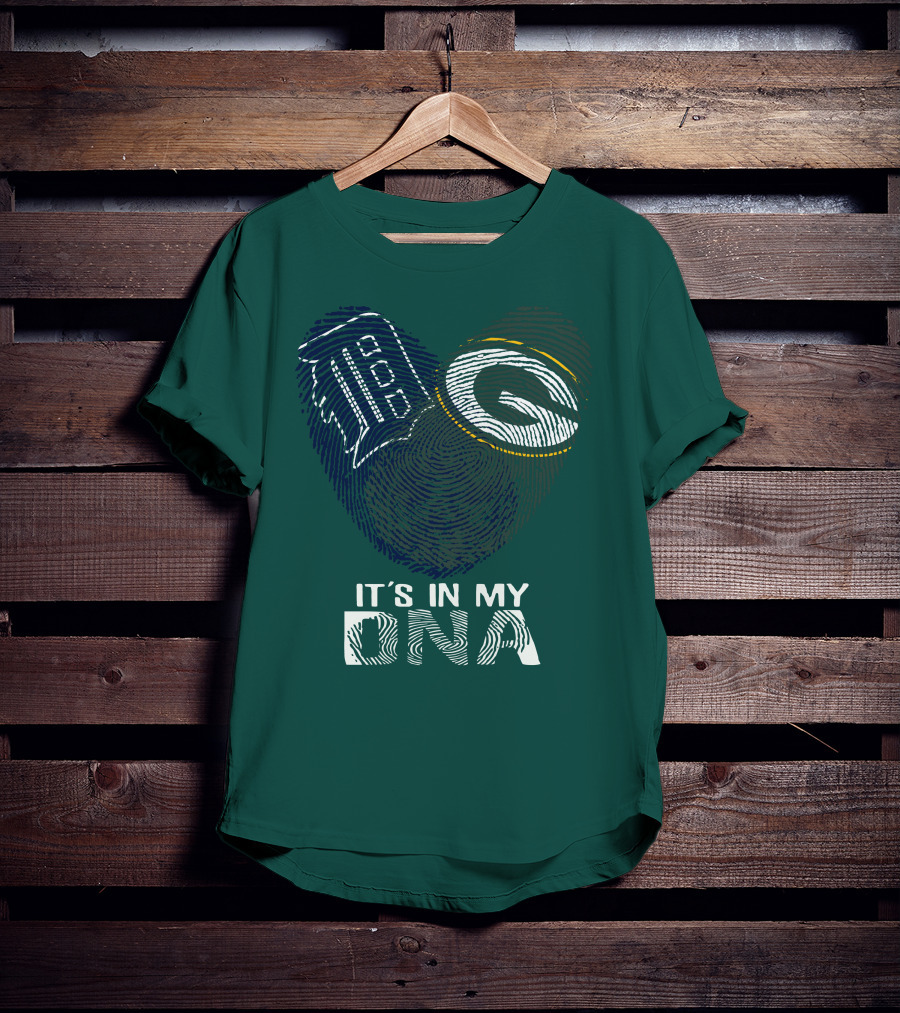 It's In My Dna Green Bay Packers 86 T-Shirt