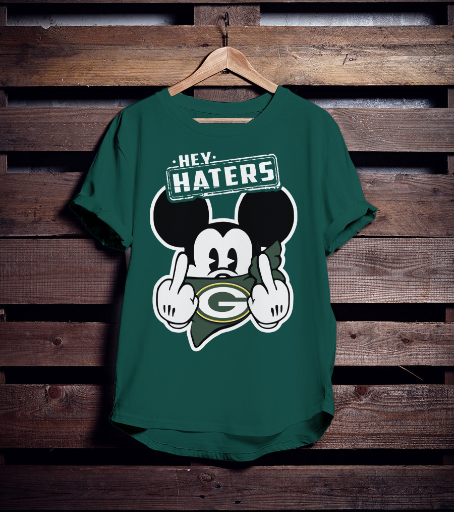 Hey Haters Mick Green Bay Packers T-Shirt