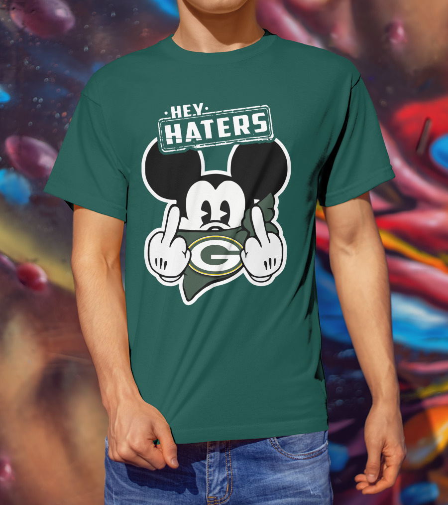 Hey Haters Mick Green Bay Packers T-Shirt