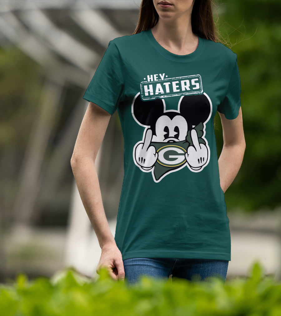 Hey Haters Mick Green Bay Packers T-Shirt