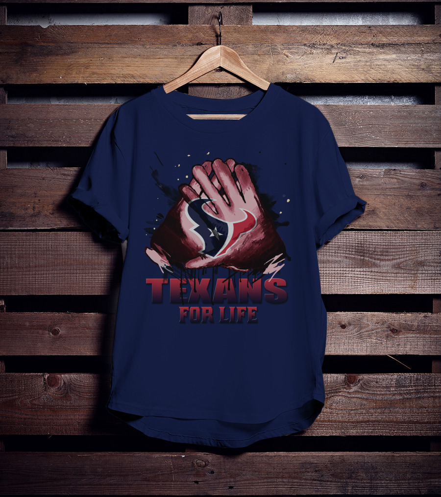 Texans For Life Houston 47 T-Shirt