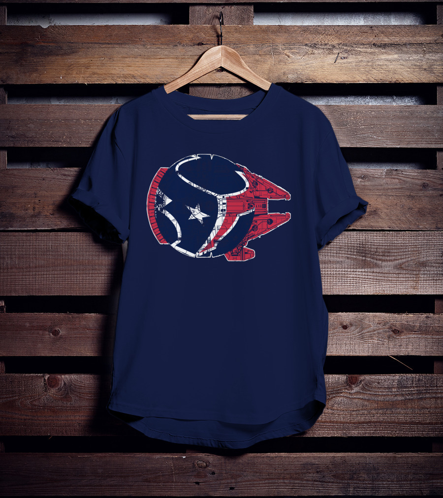 Houston Texans 76 Starship Tribute T-Shirt