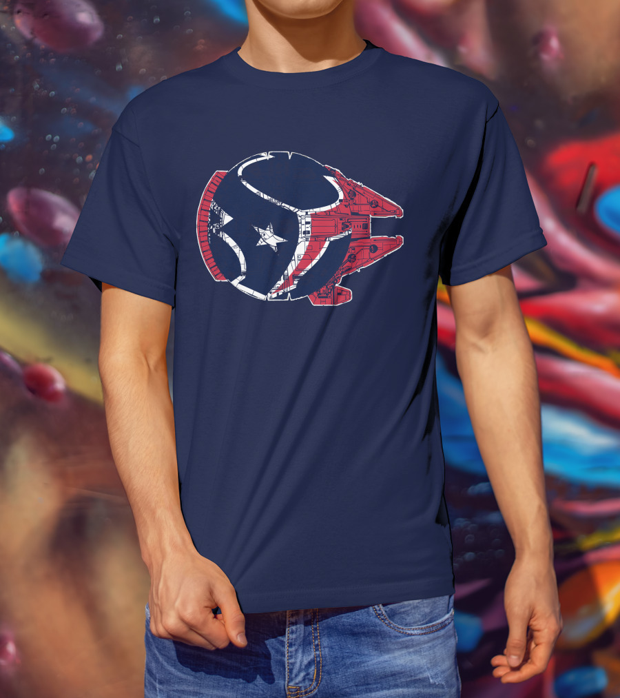 Houston Texans 76 Starship Tribute T-Shirt