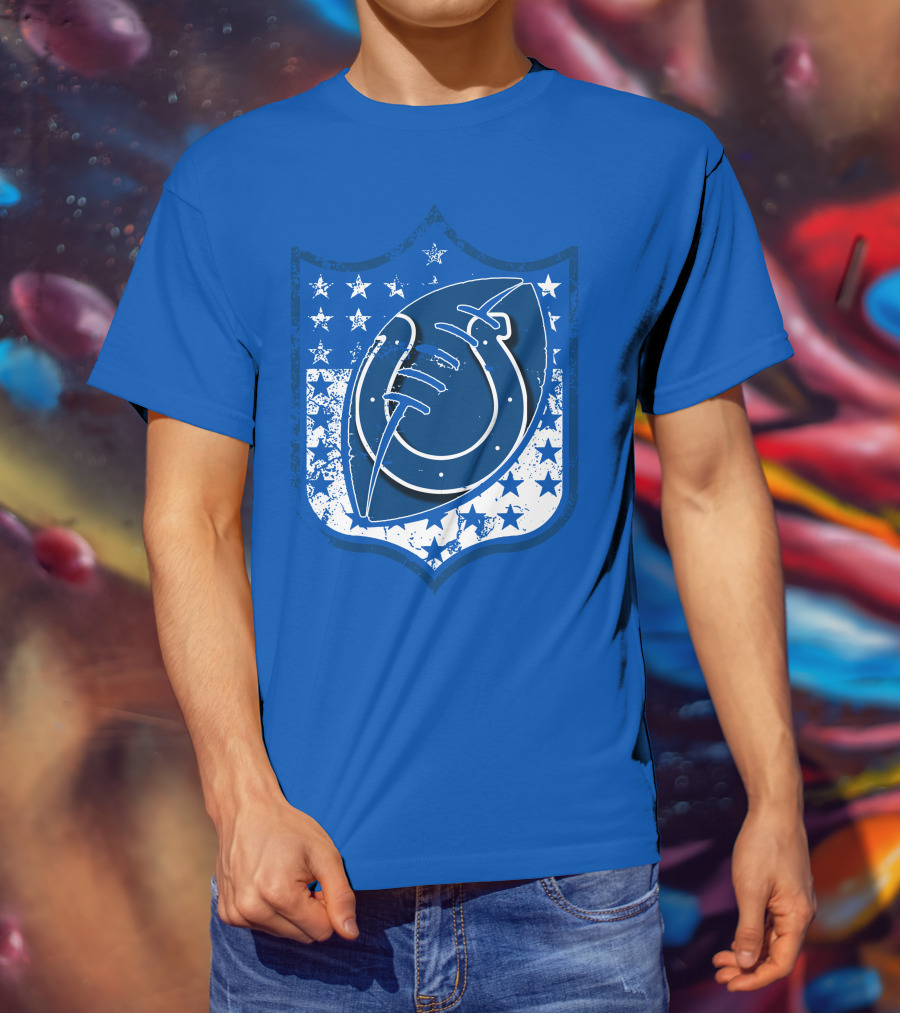 Indianapolis Colts Football Stars Shield T-Shirt