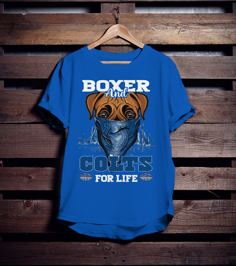 Boxer And Colts For Life T-Shirt