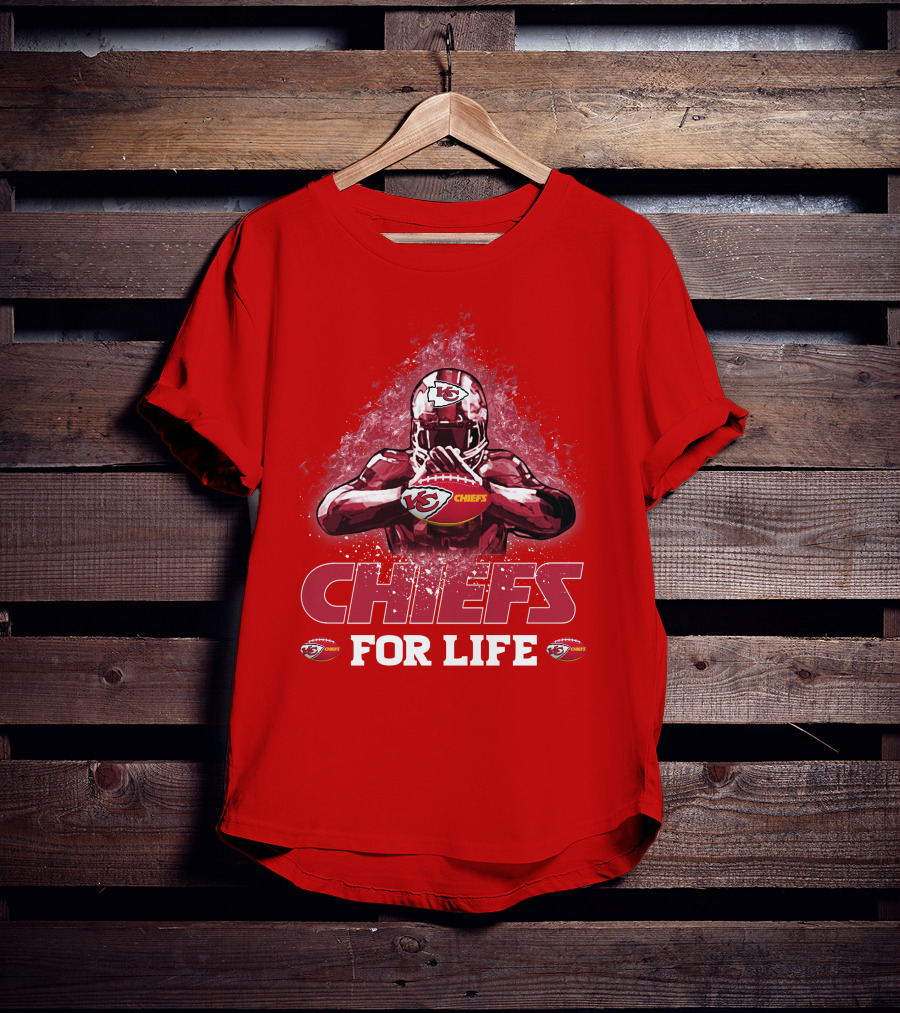 Chiefs For Life Kansas City Chiefs T-Shirt
