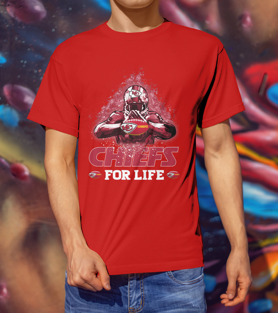 Chiefs For Life Kansas City Chiefs T-Shirt