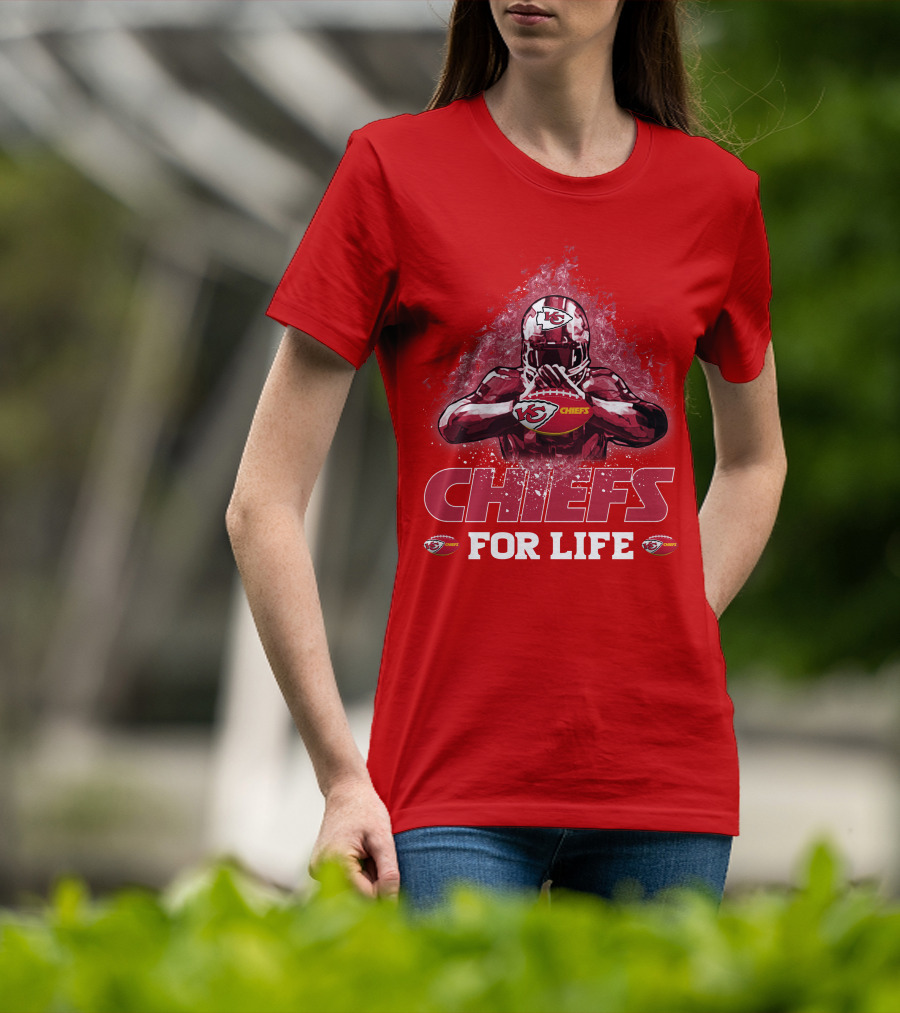 Chiefs For Life Kansas City Chiefs T-Shirt