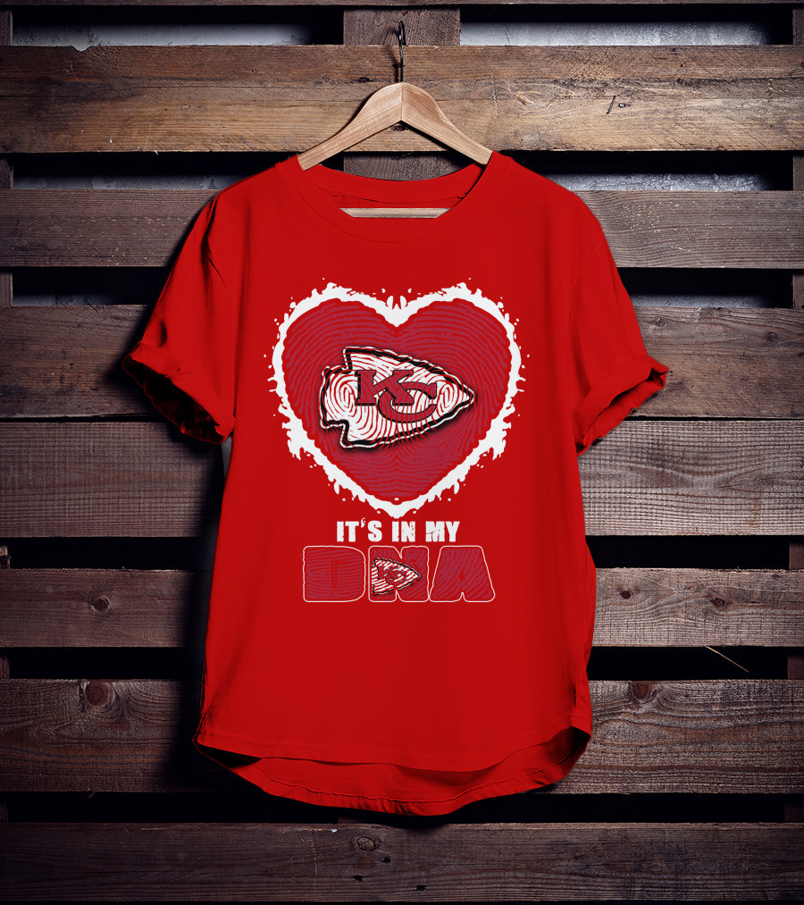 It's In My Dna Kansas City Chiefs T-Shirt