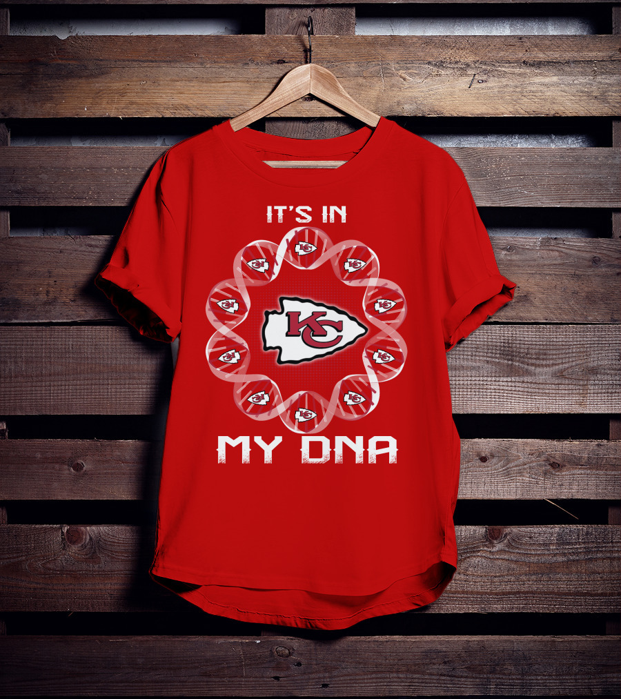 Kansas City Chiefs It's In My Dna T-Shirt