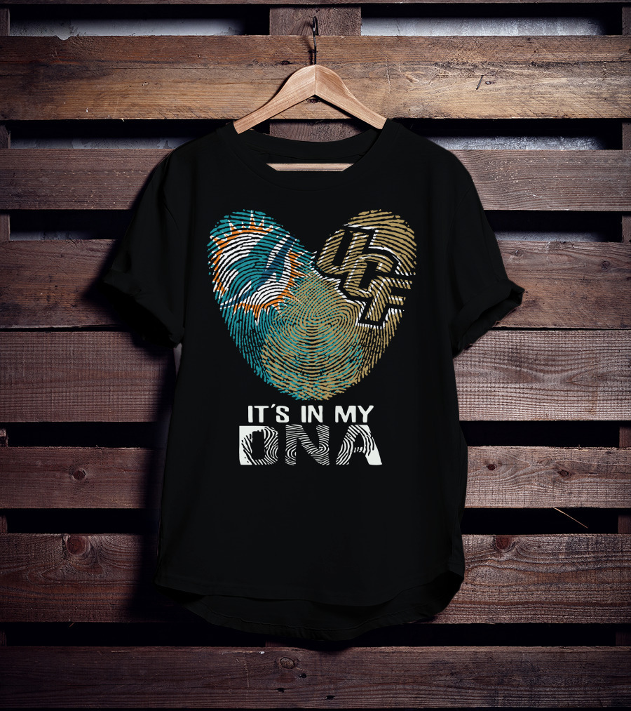 Miami Dolphins Ucf It's In My Dna T-Shirt