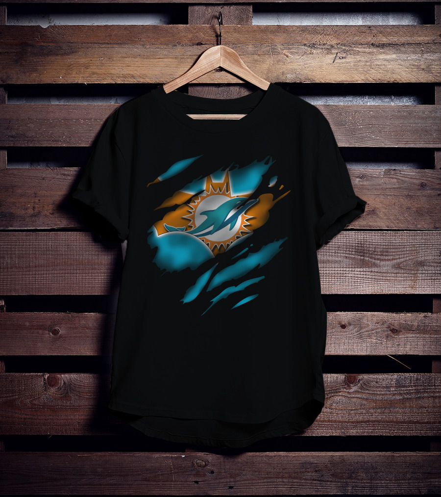 Miami Dolphins 42 Nfl Team T-Shirt