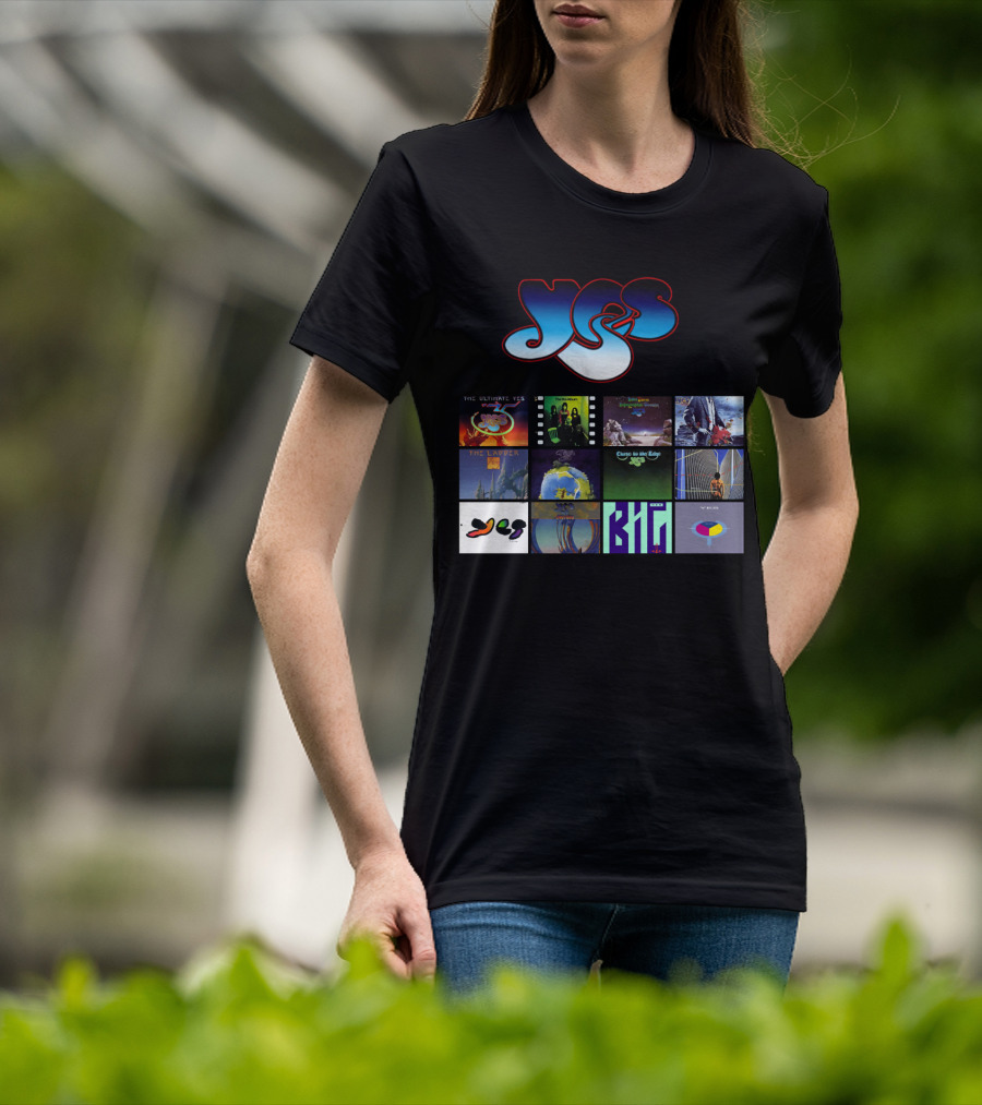 Yes Band Album Collection Highlights Classic Covers And Iconic T-Shirt