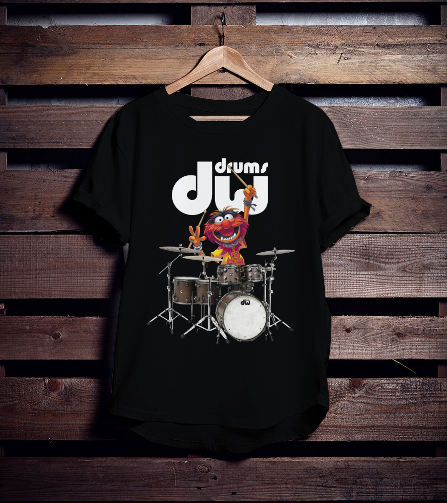 The Muppets Animal DW Drums T-Shirt