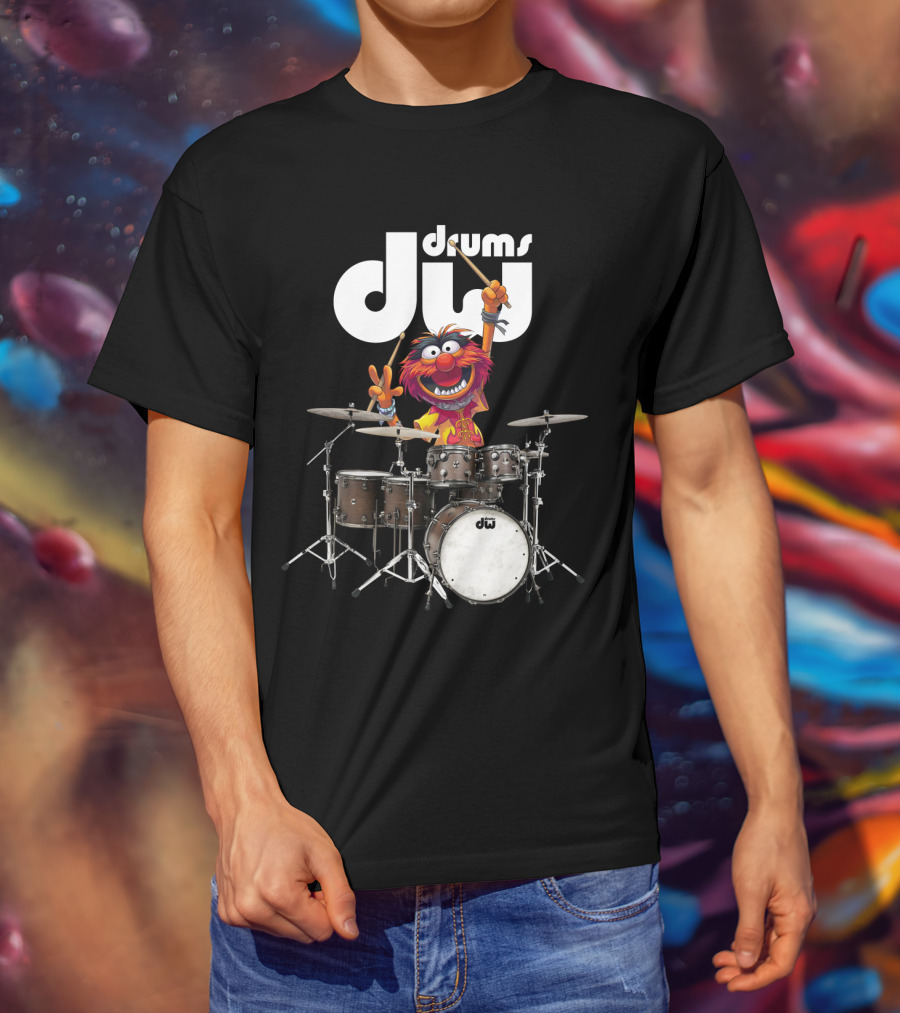 The Muppets Animal DW Drums T-Shirt