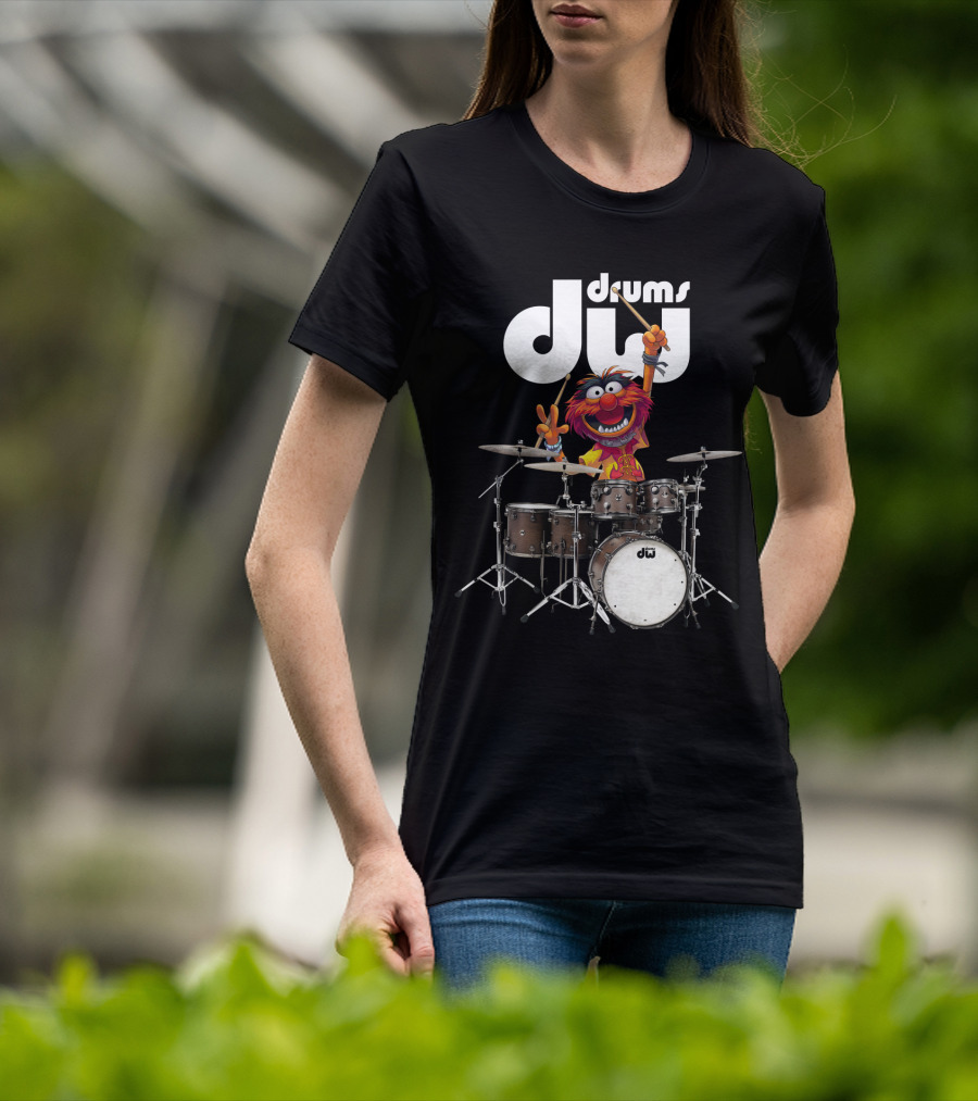 The Muppets Animal DW Drums T-Shirt