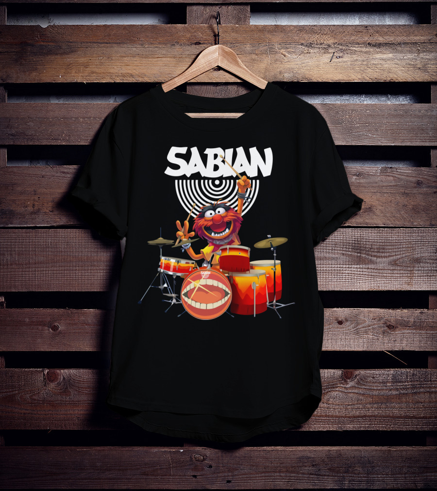 The Muppets Animal Sabian Drums T-Shirt