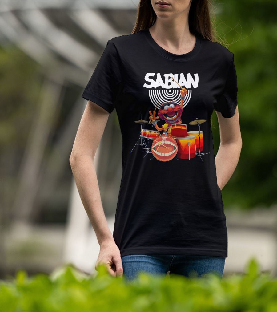 The Muppets Animal Sabian Drums T-Shirt