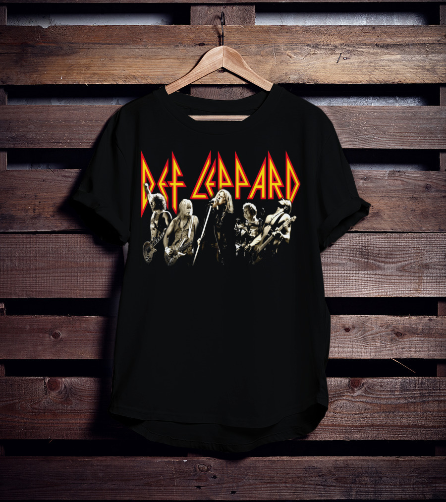 Def Leppard Band Members Performing T-Shirt