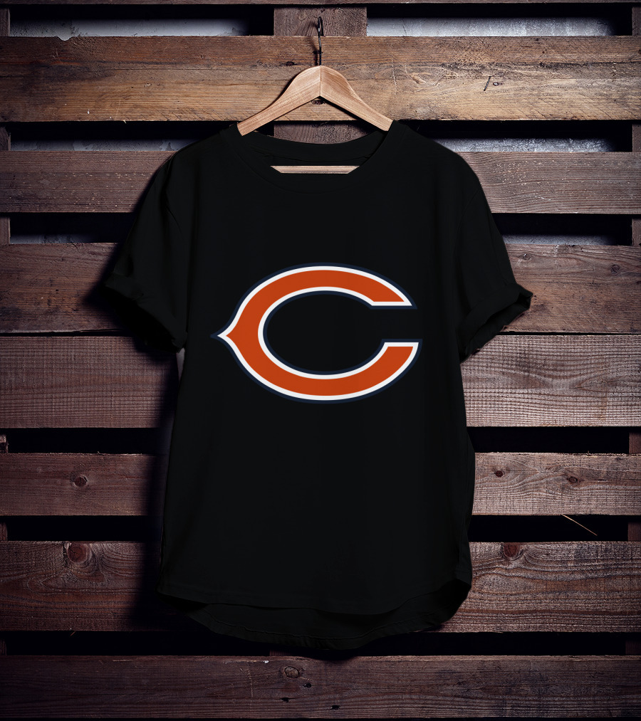 Chicago Bears Iconic Orange C T-Shirt