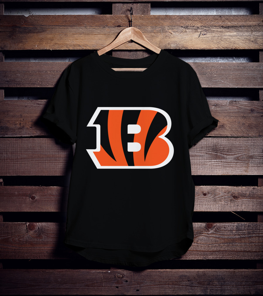 Cincinnati Bengals Striped B T-Shirt