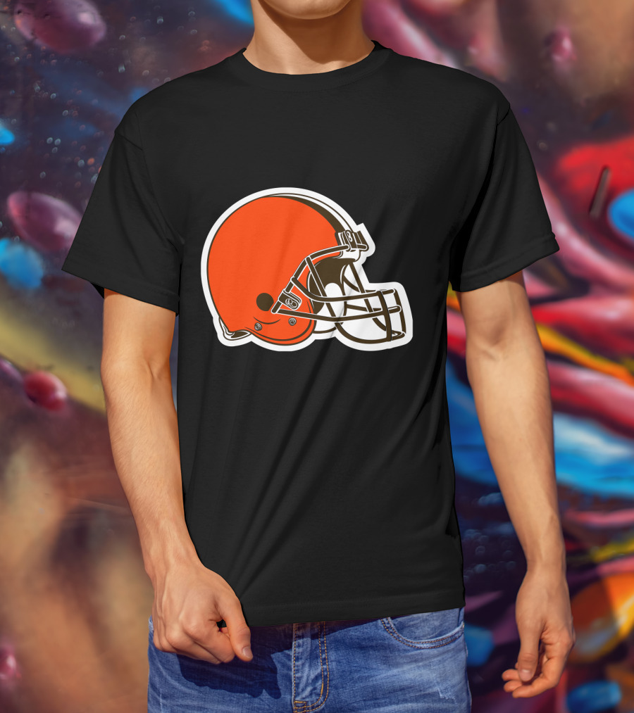 Cleveland Browns Helmet T-Shirt