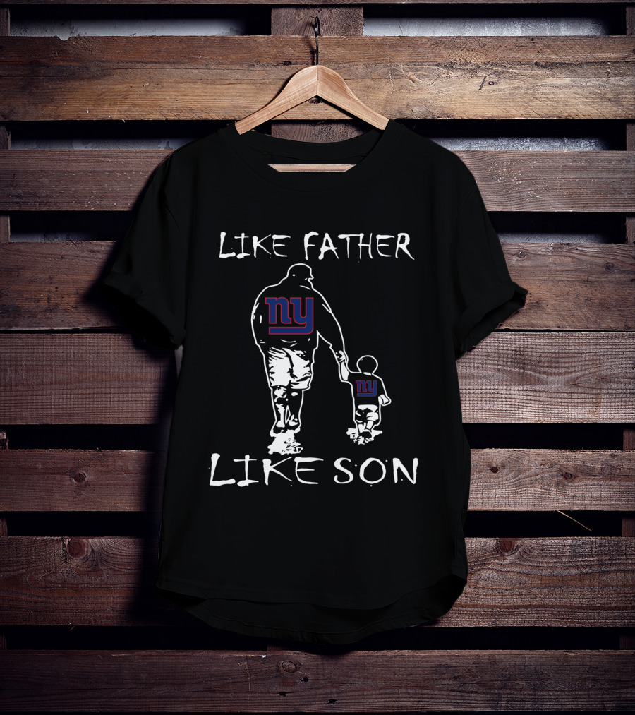 Like Father Like Son New York Giants Family Pride T-Shirt